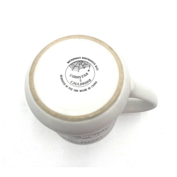 Cobwebs & Caldrons Happy Haunting Halloween 16 oz. Gnomes In Costumes Heavy Mug - Picture 8 of 10